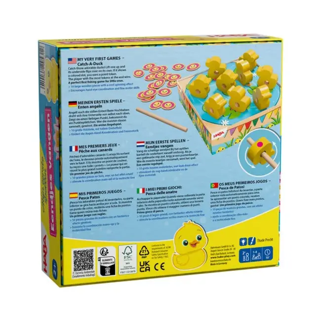 Haba Eendjes vangen - Actiespel - 2+