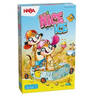 Haba Nice ice - Stokstaartjes race - Bordspel - 5+
