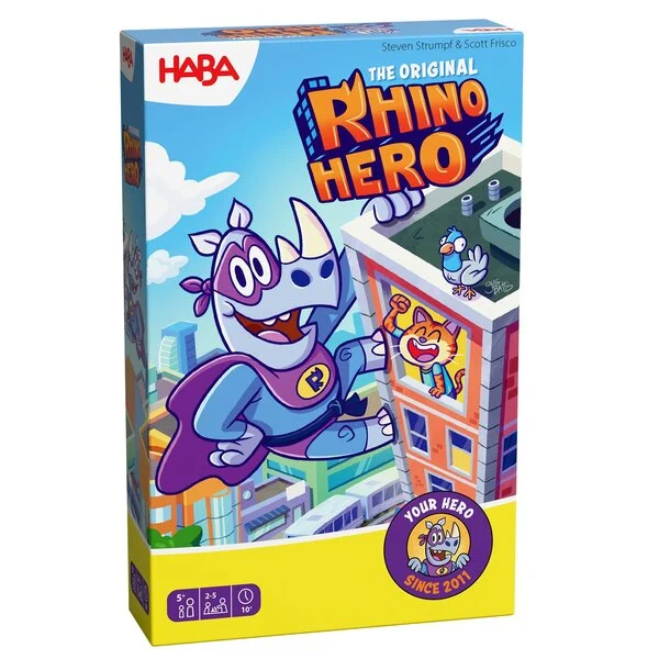 Spel - Rhino hero - The original - 5+