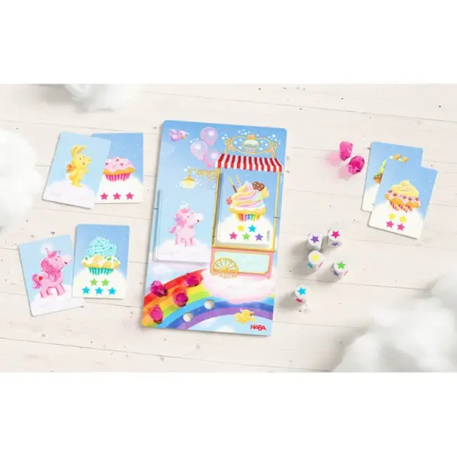 Haba Spel - Eenhoorn Flonkerglans - Magisch dobbelplezier - 4+