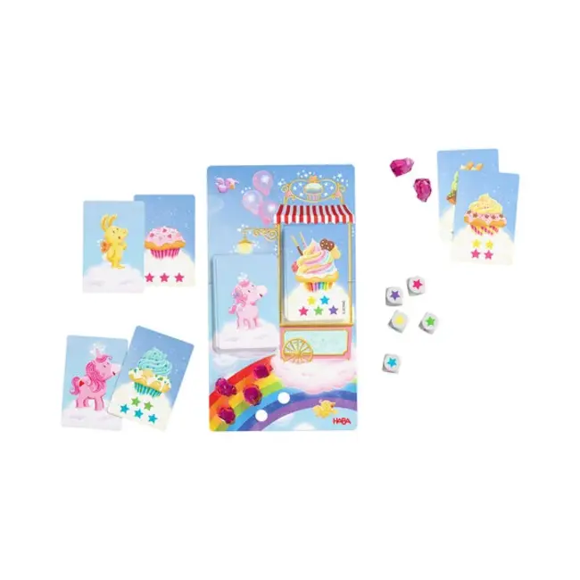 Haba Spel - Eenhoorn Flonkerglans - Magisch dobbelplezier - 4+