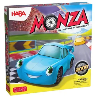 Haba Monza - Vol gas vooruit! - Bordspel - 5+
