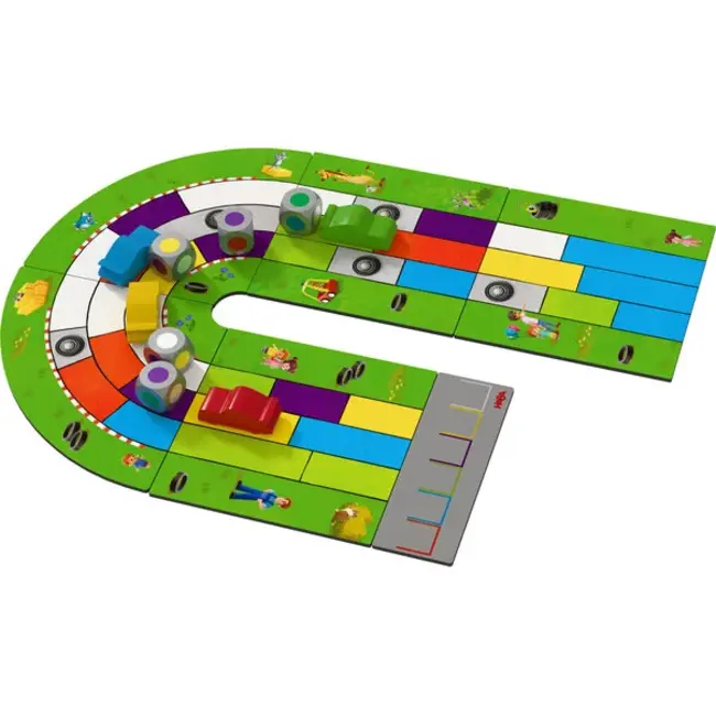 Haba Monza - Vol gas vooruit! - Bordspel - 5+