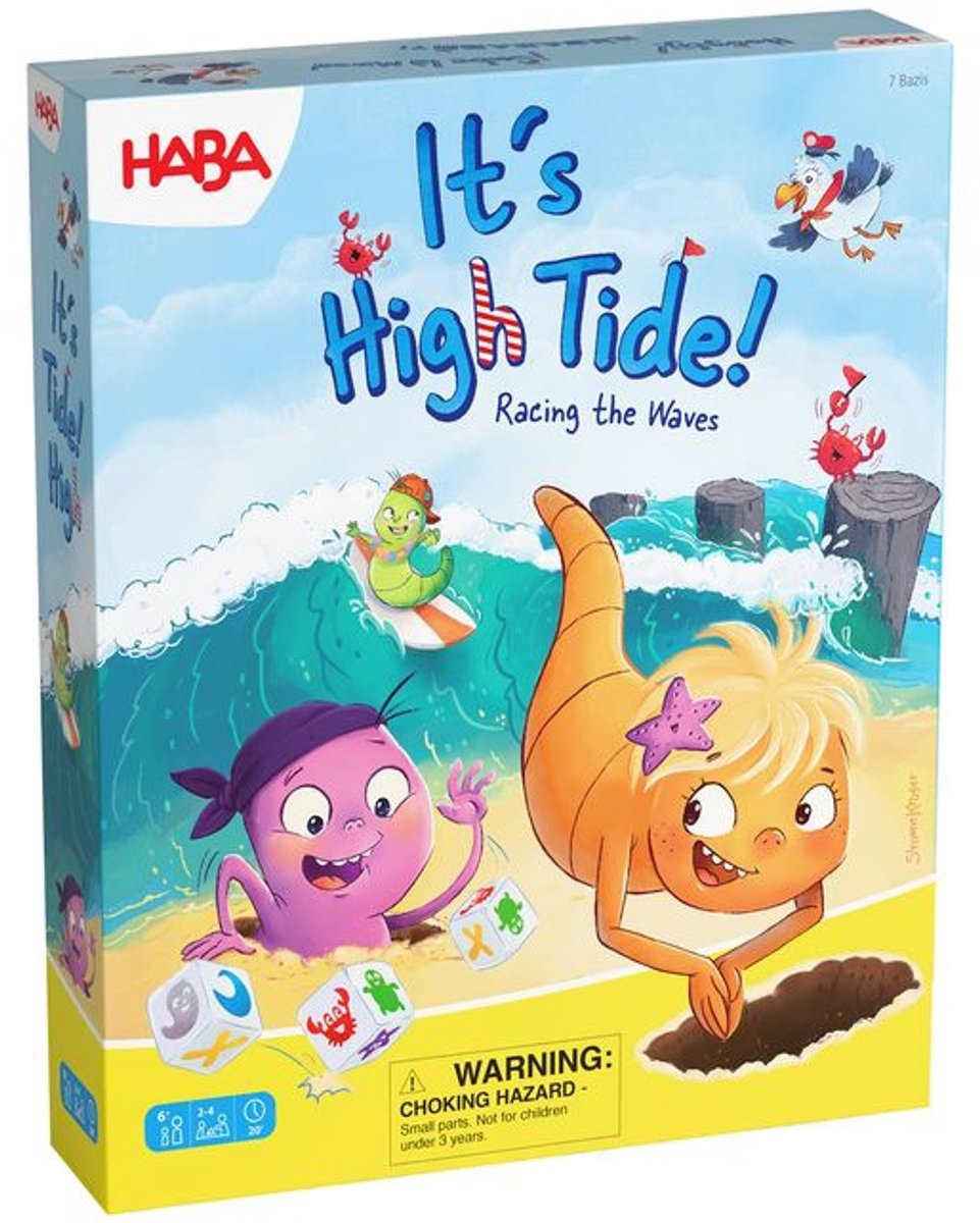 Spel - It's high tide! - Het is vloed! - 6+