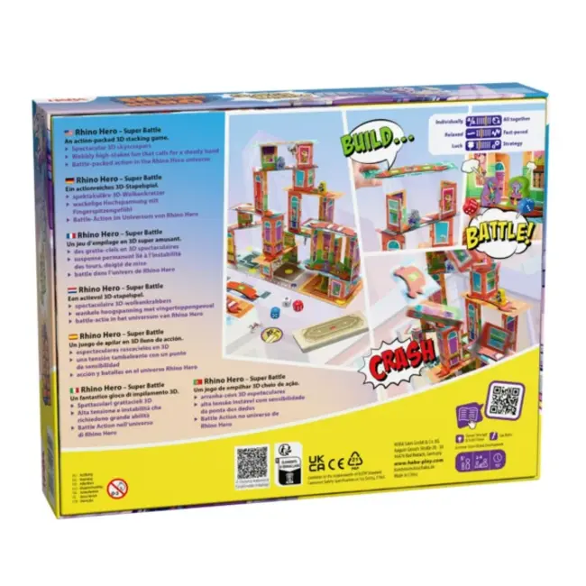 Haba Rhino hero - Super battle - Coöperatief spel - 5+