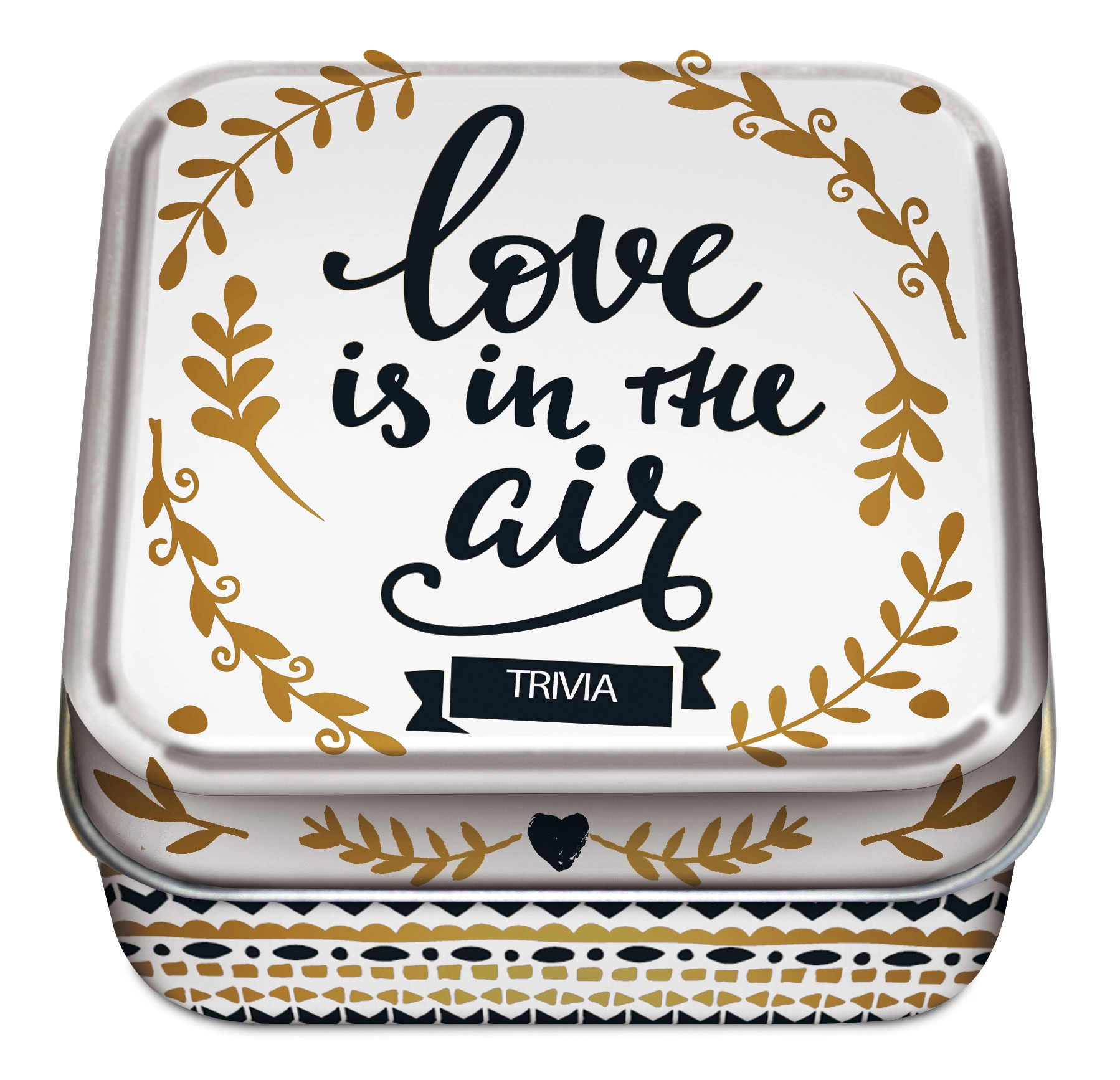 Spel - Lovegame - Love is in the air - Vragenspel in blikje