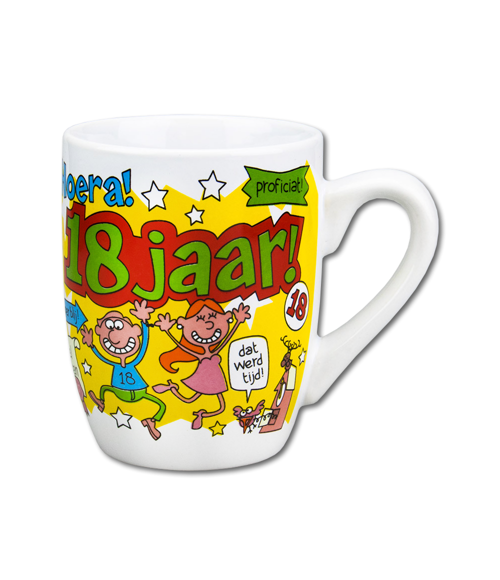 Mok - Cartoon - 18 jaar