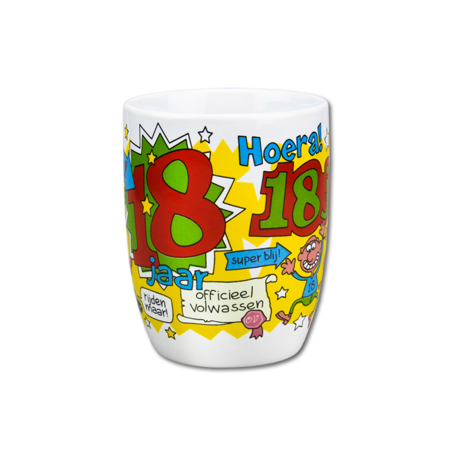 Paper Dreams Mok - Cartoon - 18 jaar