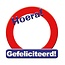 Paperdreams Huldebord - Gefeliciteerd