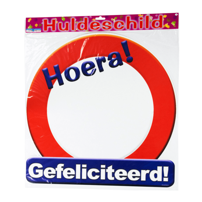 Paperdreams Huldebord - Gefeliciteerd
