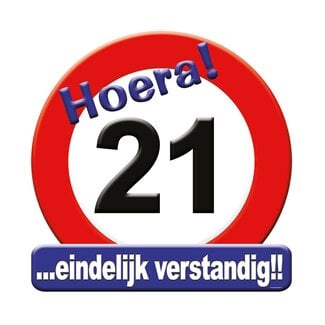 Paper Dreams Huldebord - 21 jaar