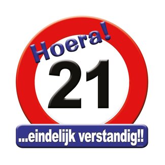 Paperdreams Huldebord - 21 jaar