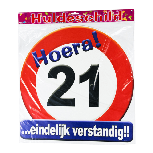 Paper Dreams Huldebord - 21 jaar