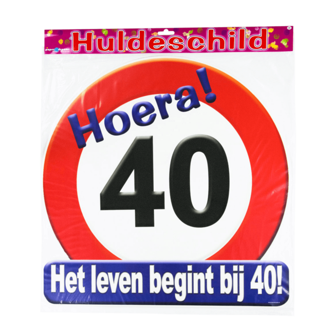 Paper Dreams Huldebord - 40 jaar