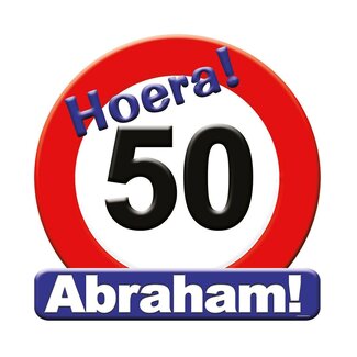 Paperdreams Huldebord - 50 jaar, Abraham