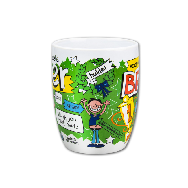 Paper Dreams Mok - Cartoon - Broer
