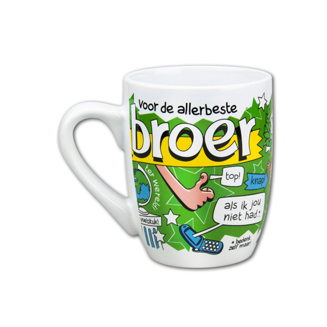 Paper Dreams Mok - Cartoon - Broer