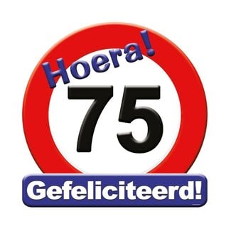 Paper Dreams Huldebord - 75 jaar