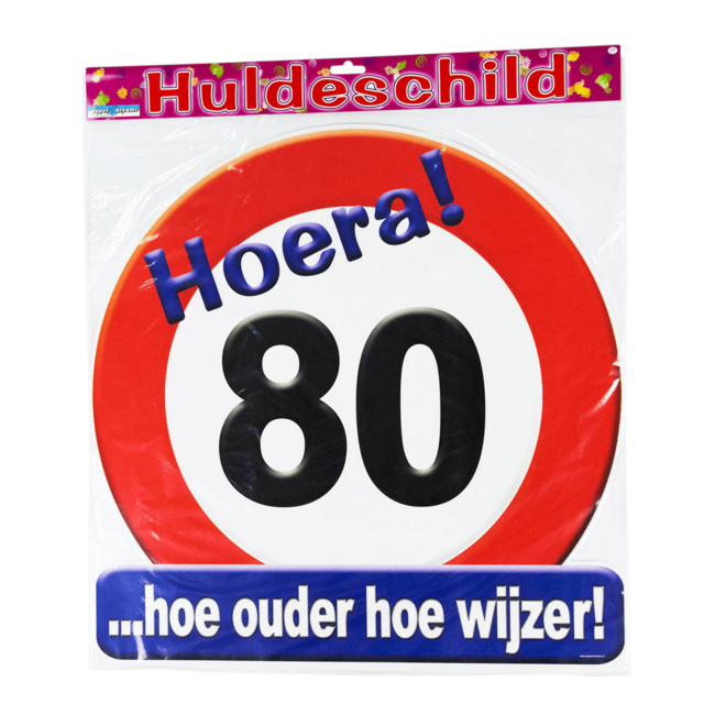 Paper Dreams Huldebord - 80 jaar