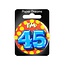Paper Dreams Button - 45 jaar - I'm 45 - Klein
