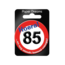 Paper Dreams Button - 85 jaar - Verkeersbord - Klein
