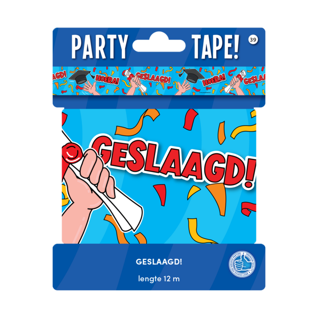 Paper Dreams Markeerlint - Afzetlint - Geslaagd - 12m