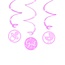 Paper Dreams Hangdecoratie - Swirl - Geboorte - Meisje - It's a girl - 3st. -14x70cm
