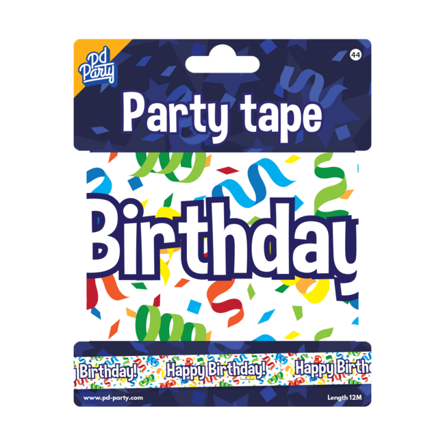 Paper Dreams Markeerlint - Afzetlint - Happy Birthday - 12m