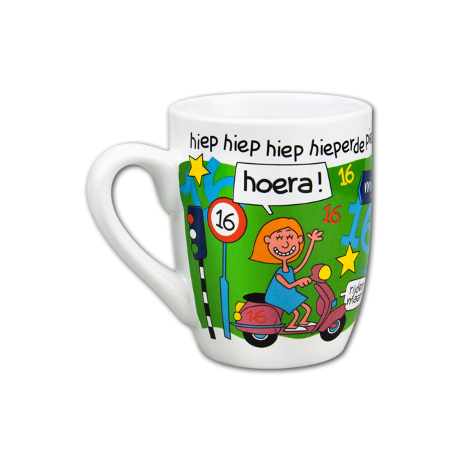 Paper Dreams Mok - Cartoon - 16 jaar