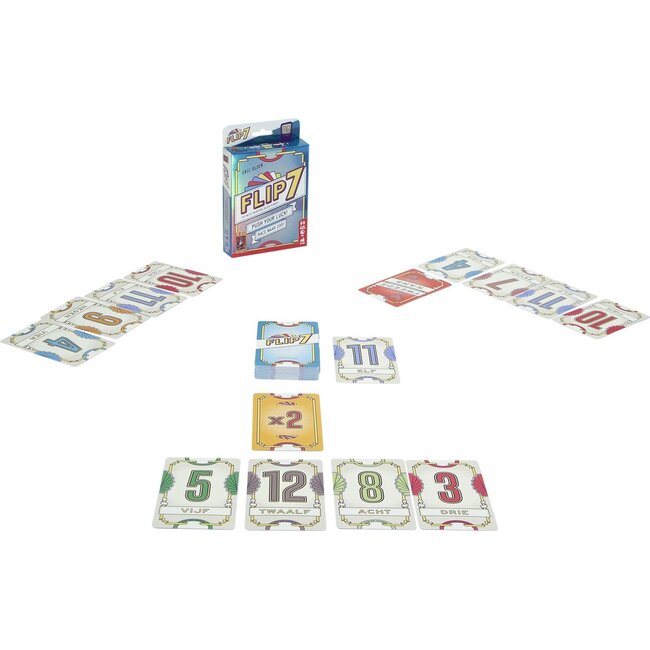 999 Games Flip 7 - Kaartspel  - 8+