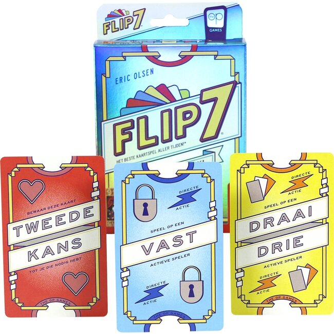 999 Games Flip 7 - Kaartspel  - 8+