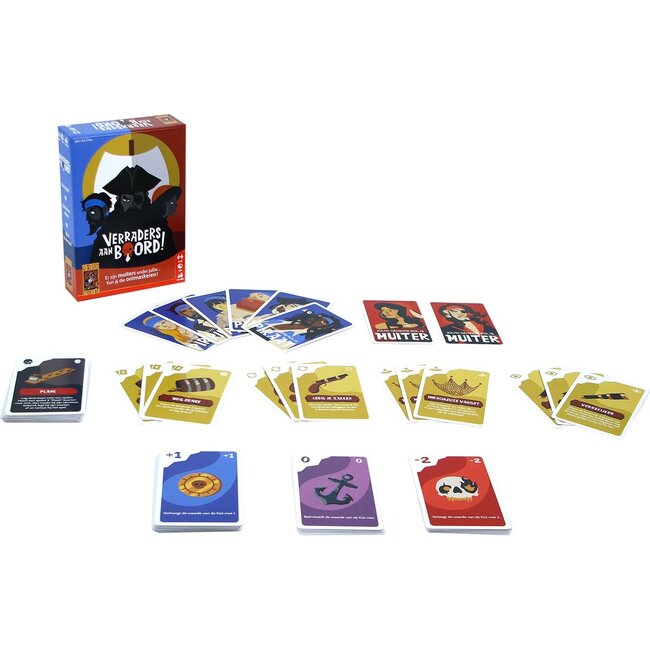 999 Games Spel - Kaartspel - Verraders aan boord - 10+