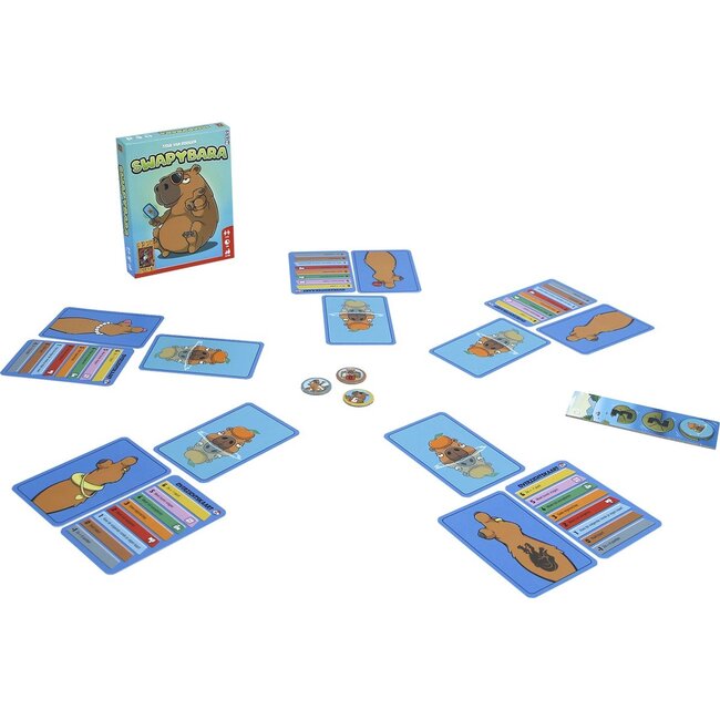 999 Games Swapybara - Kaartspel  - 8+
