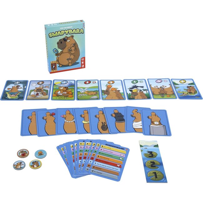 999 Games Swapybara - Kaartspel  - 8+