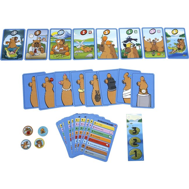 999 Games Swapybara - Kaartspel  - 8+