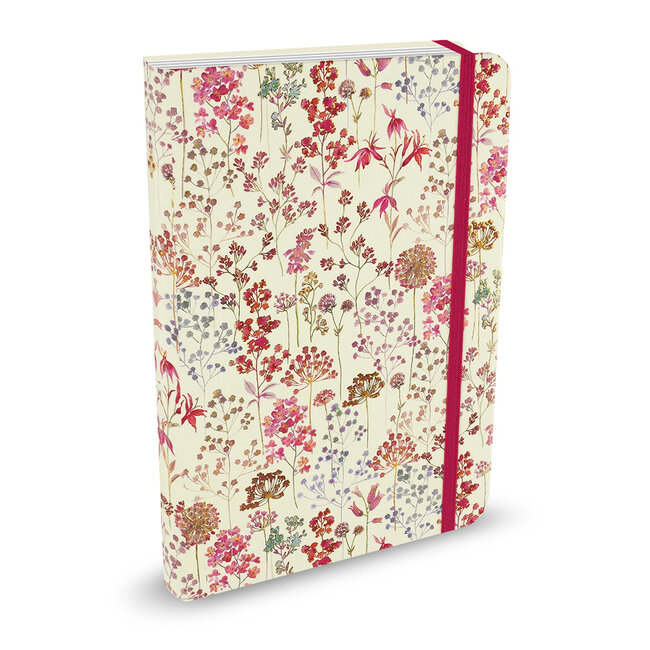 Comello Notitieboek - Compact journal - Peter Pauper - Wildflower Meadow - 13x18cm
