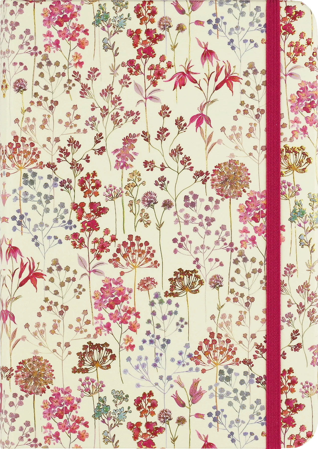 Notitieboek - Compact journal - Wildflower meadow - 13x18cm