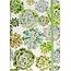 Comello Notitieboek - Compact journal - Peter Pauper - Succulent Garden - 13x18cm