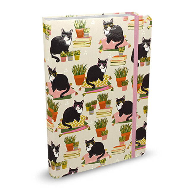 Comello Notitieboek - Compact journal - Smarty cats - 13x18cm