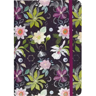 Comello Notitieboek - Compact journal - Celestial garden - 13x18cm