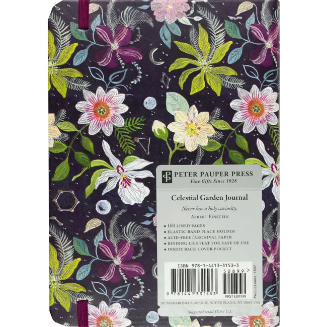 Comello Notitieboek - Compact journal - Celestial garden - 13x18cm