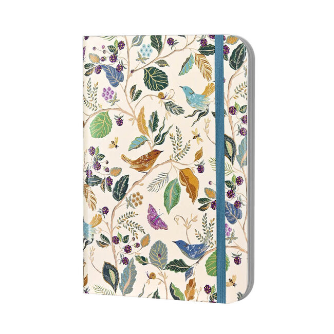 Comello Notitieboek - Compact journal - Birds & berries - 13x18cm