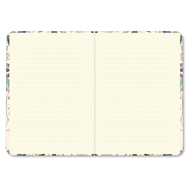 Comello Notitieboek - Compact journal - Birds & berries - 13x18cm