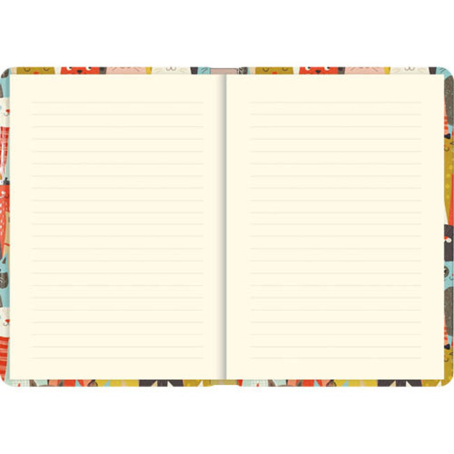 Comello Notitieboek - Compact journal - Cats - 13x18cm