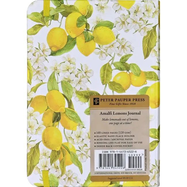 Comello Notitieboek - Compact journal - Amalfi lemons - 13x18cm