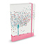 Comello Notitieboek - Compact journal - Tree of hearts - 13x18cm