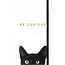 Comello Notitieboek - Compact journal - Curious cat - 13x18cm