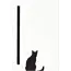 Comello Notitieboek - Compact journal - Curious cat - 13x18cm