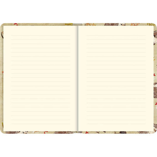 Comello Notitieboek - Compact journal - Hedgehogs - 13x18cm