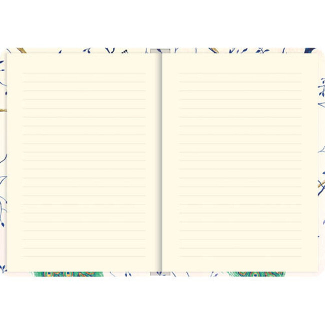 Comello Notitieboek - Compact journal - Peacock - 13x18cm
